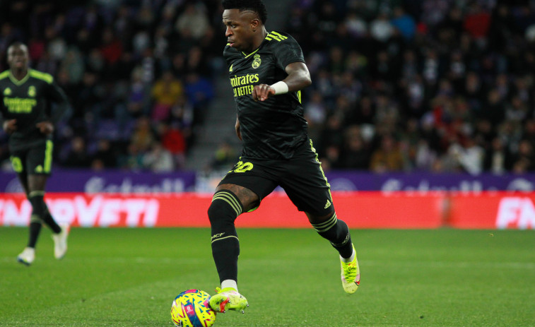 LaLiga presenta denuncia en los juzgados de Valladolid por los insultos racistas a Vinicius