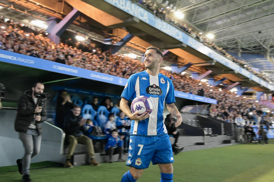 Lucas Pérez, de los focos al barro