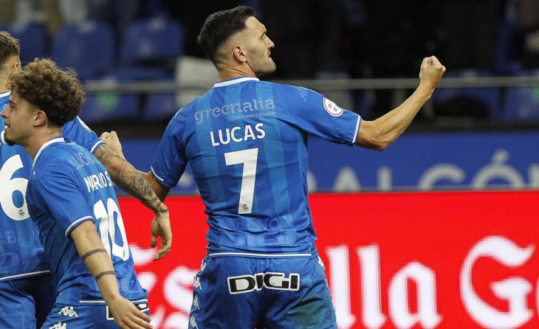 Lucas Pérez: “Que el campo sea  una fiesta da alas al equipo”