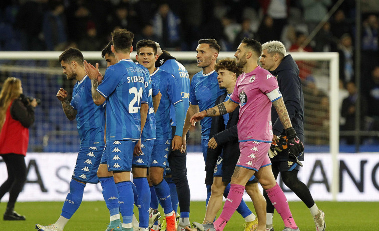 El Depor encadena tres victorias por primera vez