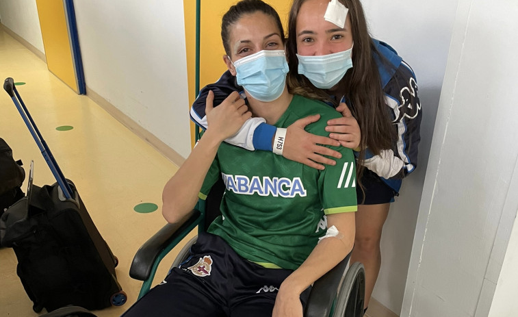 Henar y Laura se quedan en Granada para ser atendidas del choque entre ambas