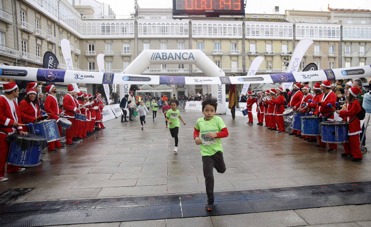 La San Silvestre Coruña amplía las inscripciones para la nueva modalidad infantil de 5 y 6 años