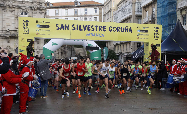 La San Silvestre Coruña 2023 agota todas sus plazas