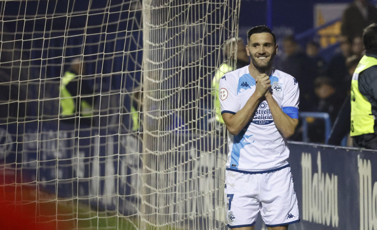 Los buenos números de Lucas Pérez no llegan para ganar