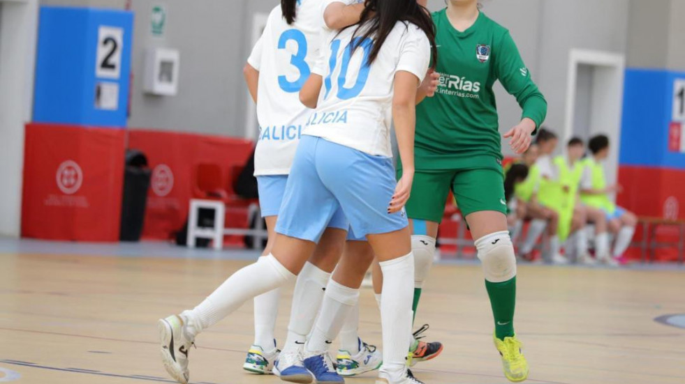 Galicia Sub-16 golea en su debut en el Nacional (13-0)