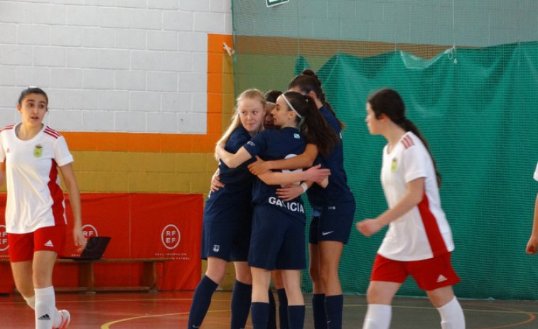 Galicia Sub-19 vence a Cantabria en su estreno en el estatal (0-4)