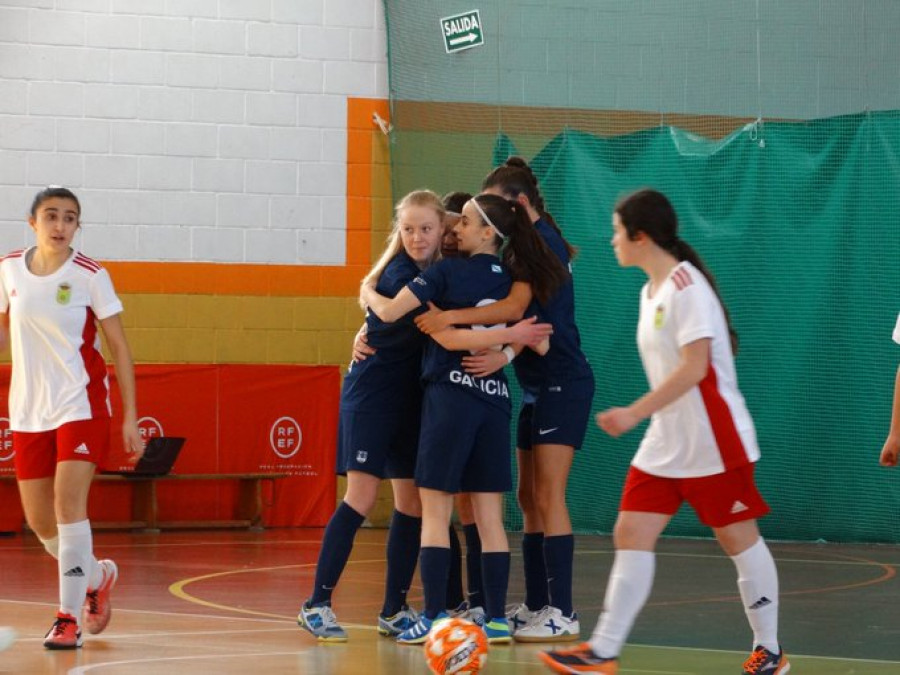 Galicia Sub-19 vence a Cantabria en su estreno en el estatal (0-4)