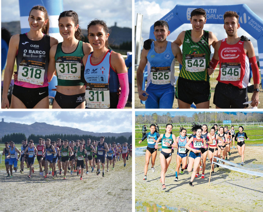 Laura Santos y Esteban Iglesia, nuevos campeones gallegos