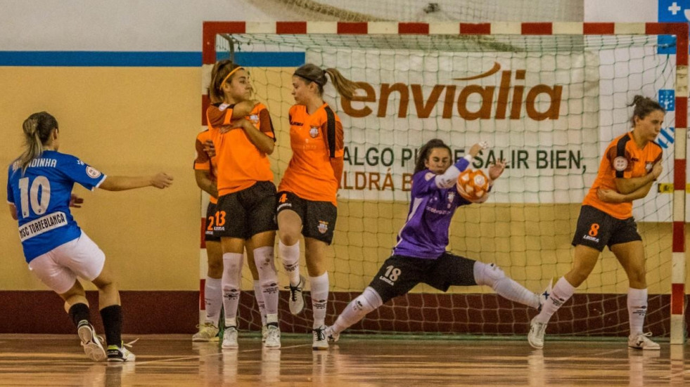 El Amarelle acaba  la primera vuelta (2-2)