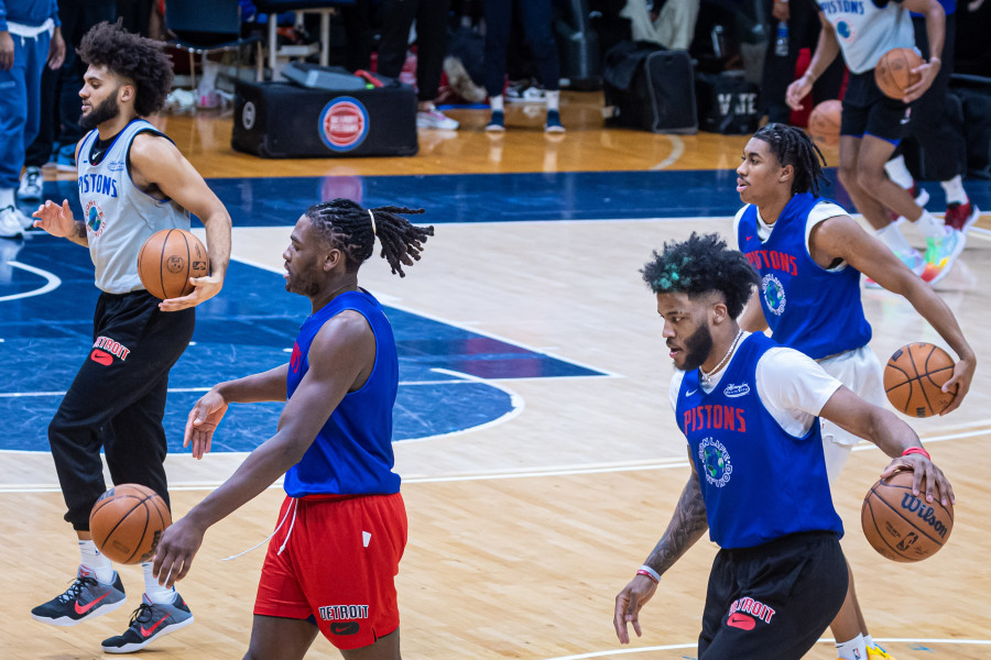 París se engalana para acoger un clásico de la NBA: Pistons contra los Bulls