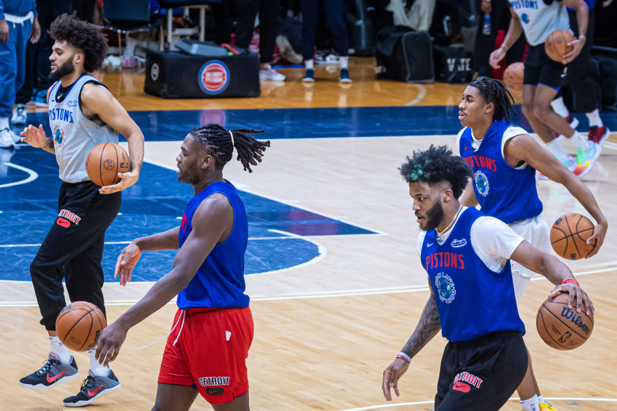 París se engalana para acoger un clásico de la NBA: Pistons contra los Bulls