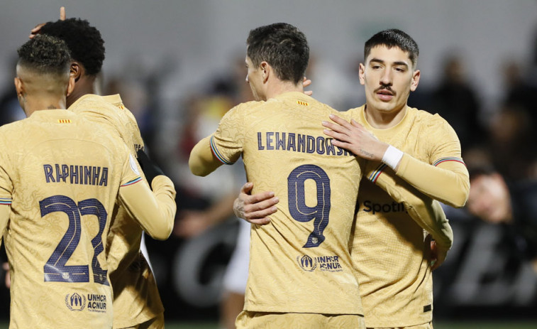Raphinha, Lewandowski, Ansu Fati y Kessié acaban con el Ceuta (0-5)