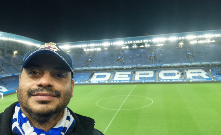 Fernando Almendárez, una luna de miel en Riazor desde Honduras