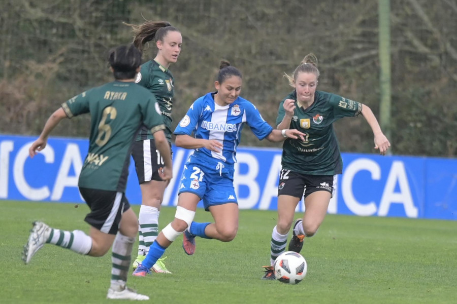 Los apuntes del primer borrón del Depor Abanca en Abegondo