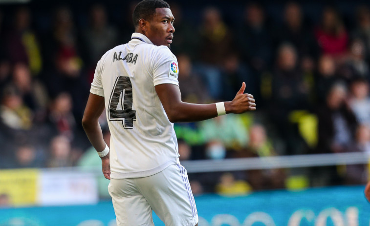 Alaba llega al derbi