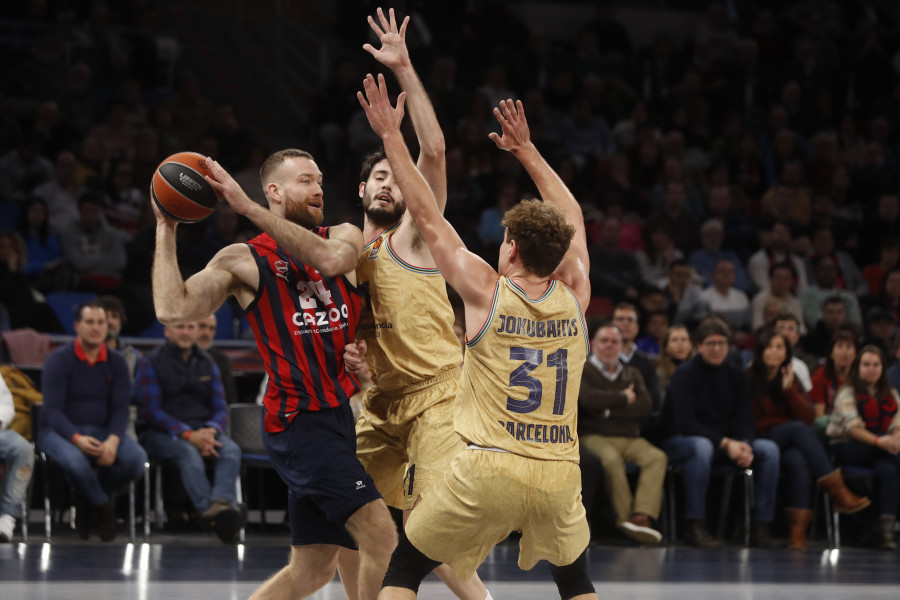 El Baskonia cierra la primera vuelta de la ACB como máximo anotador y pasador