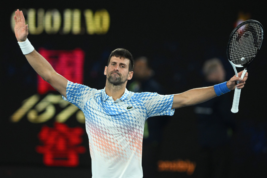 Djokovic, imperial y sin rastro de lesión, fulmina a Rublev