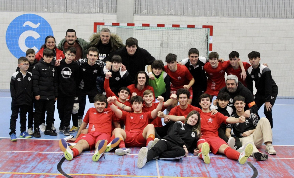 El 5 Coruña derrota en Novo Mesoiro a O Parrulo