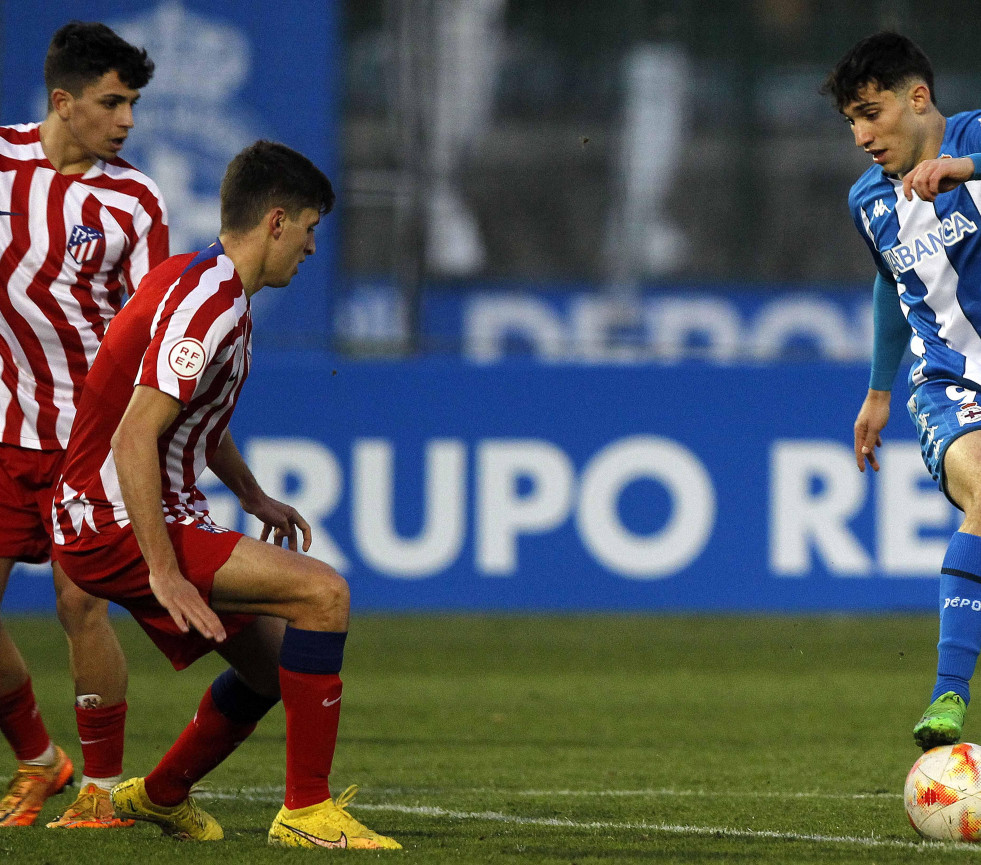 Remontada apoteósica del Deportivo contra el Atlético en la Copa del Rey Juvenil