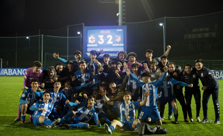 Los apuntes de una tarde memorable en Abegondo en el Depor-Atleti