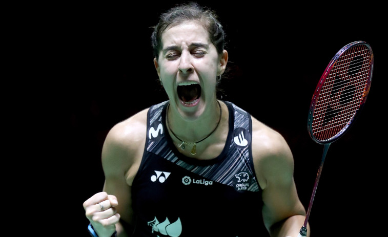Carolina Marín derrotó a la china Yue Han y está en la final