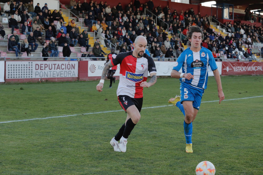 Un Fabril que no sufrió salió reforzado  de A Lomba y en lo más alto