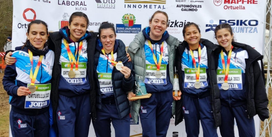 Campeonato de España de Campo a Través, chicas de oro y plata