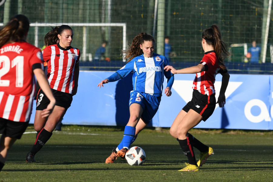 Aerolíneas Raquel catapulta al Depor Abanca en el liderato (2-1)