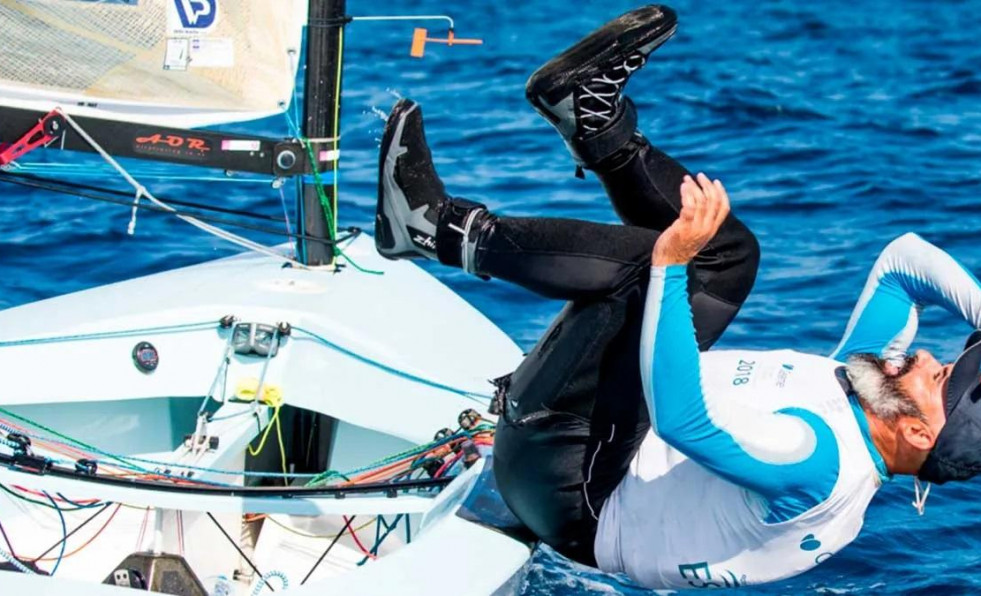 El coruñés Miguel Fernández Vasco, bronce en el Mundial de la clase Finn