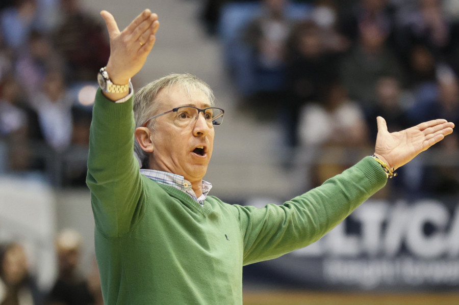 Moncho Fernández (Obradoiro): “Bilbao está haciendo una gran temporada”