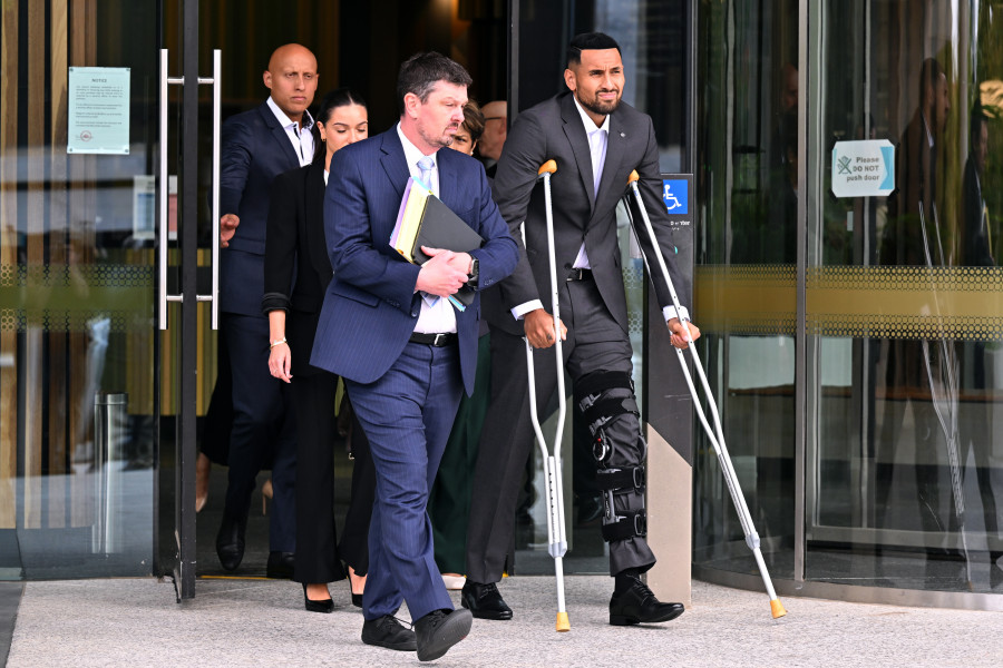 Kyrgios se declara culpable de agredir a su exnovia ante un tribunal australiano