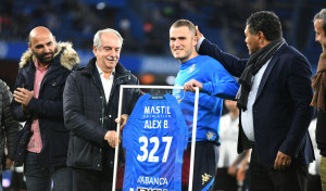 Álex Bergantiños recibió el tributo del deportivismo