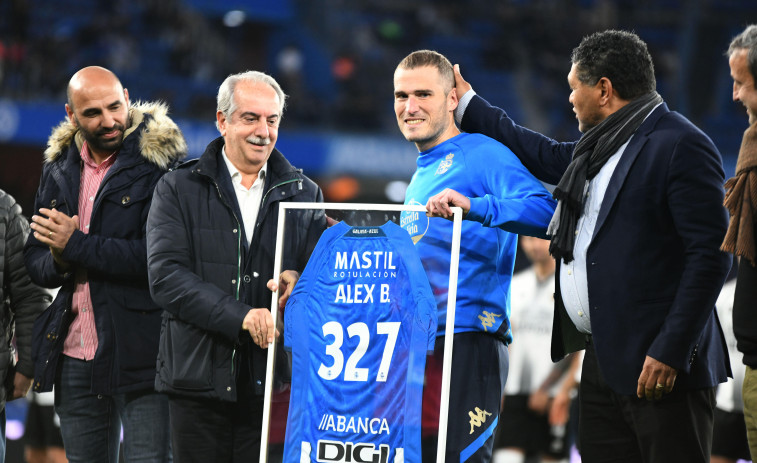 Álex Bergantiños recibió el tributo del deportivismo