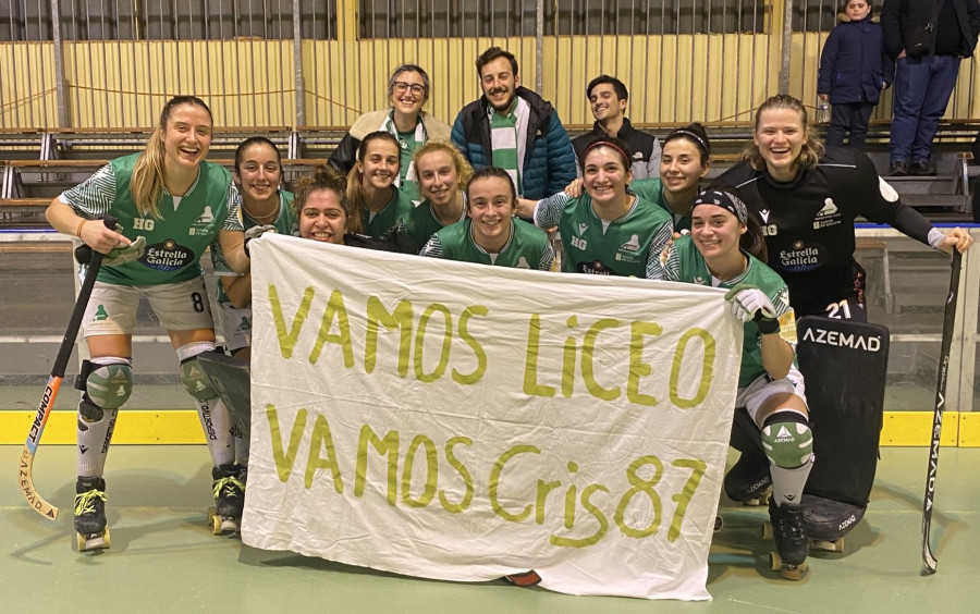 El Liceo femenino logra su histórica primera victoria en Europa