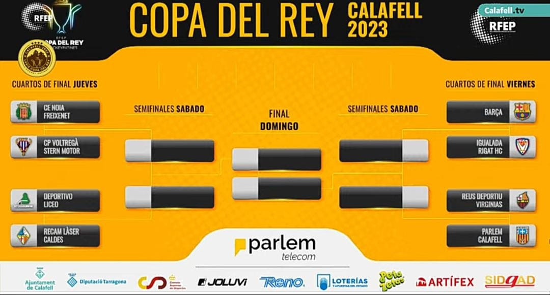 Copa del rey hockey patines 2023