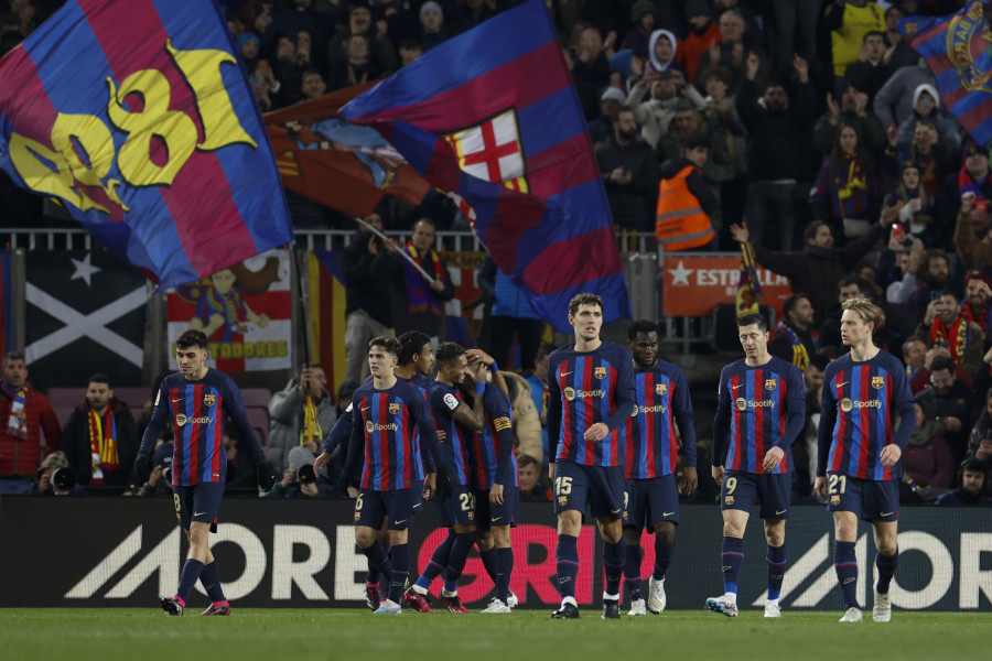 El Barcelona nunca ha desperdiciado ocho puntos de ventaja