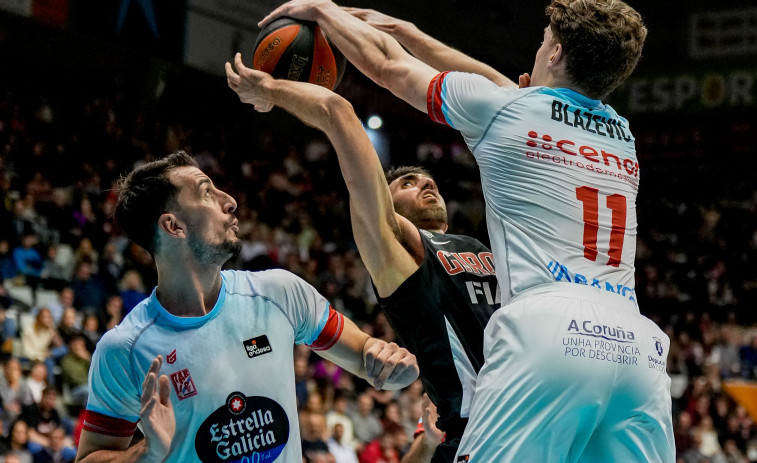 El Girona somete al Monbus  Obradoiro con una brillante actuación coral (93-76)