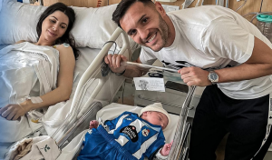 Lucas Pérez se convierte en padre el Día de San Valentín