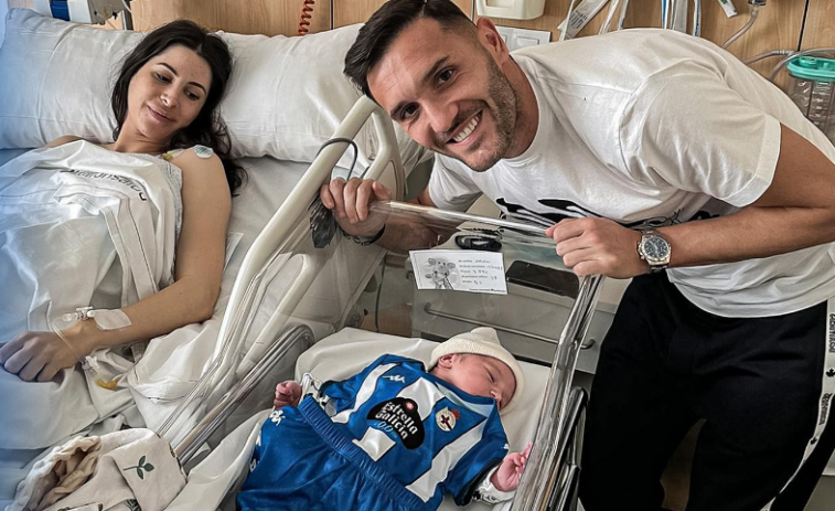 Lucas Pérez se convierte en padre el Día de San Valentín