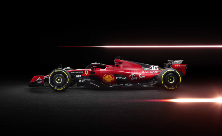 Ferrari presenta su nuevo SF-23 en pista