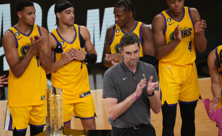Pau Gasol 'debuta' como entrenador con victoria en el All-Star