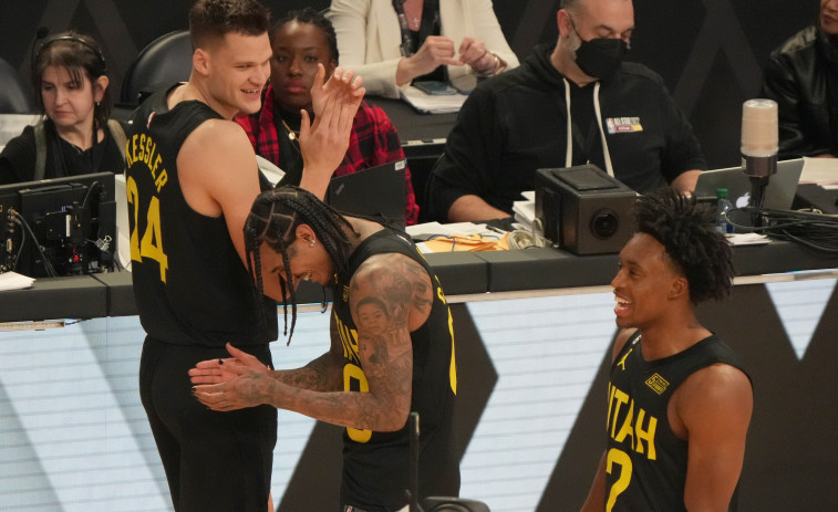 Los Jazz ganan el concurso de habilidades, Damian Lillard el de triples y Mac McClung el de mates del All Star