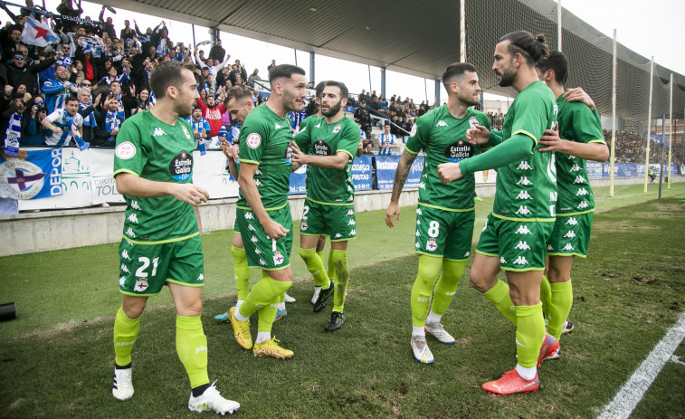 En Talavera llegó el primer triunfo de 2023 como visitante del Depor