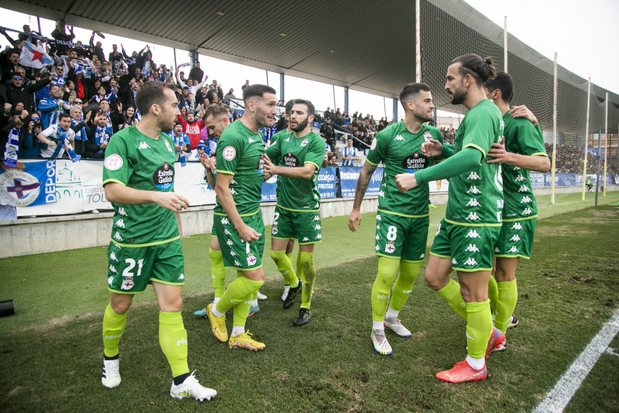 En Talavera llegó el primer triunfo de 2023 como visitante del Depor