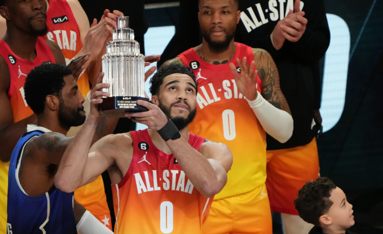 Tatum deslumbra en el show del All-Star y se acuerda de Kobe