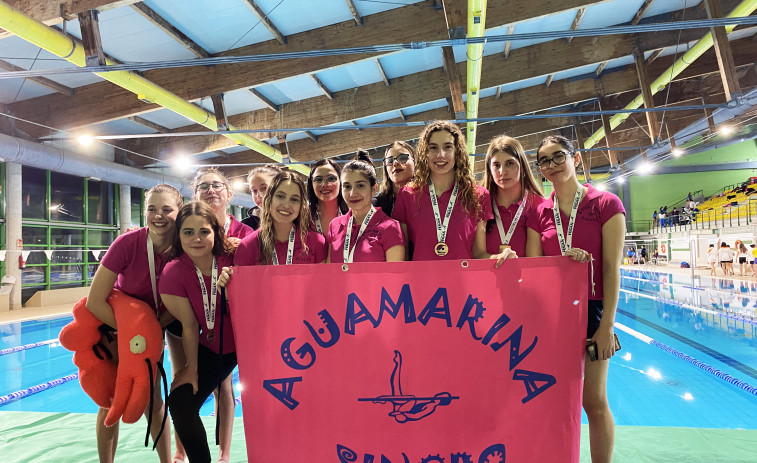 El Aguamarina de Culleredo queda segundo en la Copa Promoción júnior
