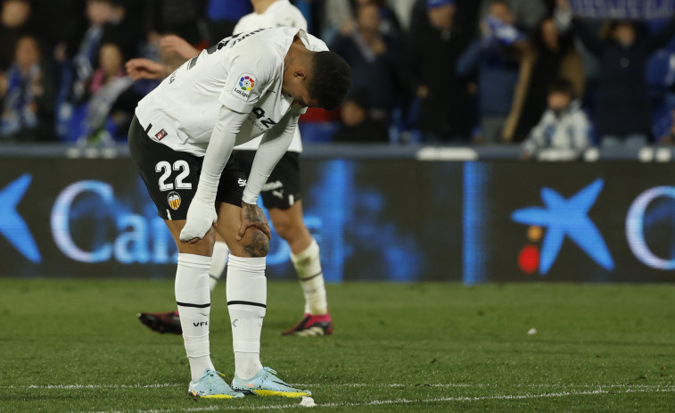 El Valencia firma su peor sequía goleadora a domicilio desde 1977