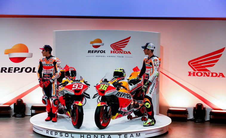 Márquez y Mir centran la atención en la presentación oficial del equipo
