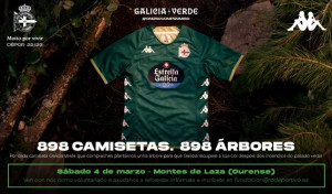 El Depor invita a sus socios a reforestar Laza tras los incendios
