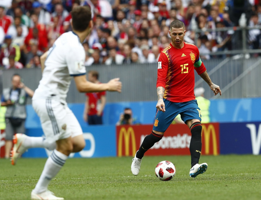 Sergio Ramos anuncia que deja la selección